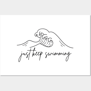 Colleen Hoover: Just Keep Swimming Posters and Art